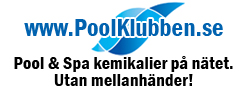 Ny butik för dig med pool och/eller spabad öppnar snart.